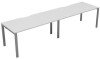 TC Bench Desk, Pod of 2, Full Depth - 2800 x 800mm - White