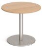 Dams Monza Circular Dining Table 800mm - Beech