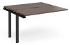 Dams Adapt Bench Desk Two Person Extension - 1200 x 1200mm - Walnut