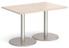 Dams Monza Rectangular Dining Table 1200 x 800mm - Maple