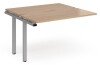 Dams Adapt Bench Desk Two Person Extension - 1200 x 1200mm - Beech