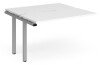 Dams Adapt Bench Desk Two Person Extension - 1200 x 1200mm - White