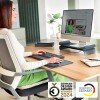 Leitz Ergo Adjustable Monitor Stand Velvet Grey