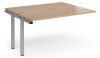 Dams Adapt Bench Desk Two Person Extension - 1400 x 1200mm - Beech