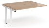 Dams Adapt Bench Desk Two Person Extension - 1400 x 1200mm - Beech
