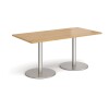 Dams Monza Rectangular Dining Table 1600 x 800mm - Oak