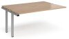 Dams Adapt Bench Desk Two Person Extension - 1600 x 1200mm - Beech