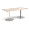 Dams Monza Rectangular Dining Table 1800 x 800mm - Maple