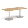 Dams Monza Rectangular Dining Table 1800 x 800mm - Oak