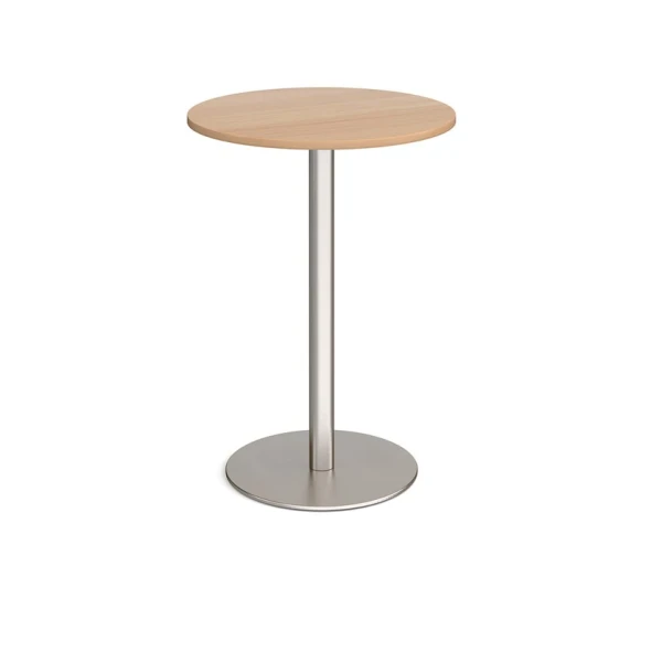 Dams Monza Circular Poseur Table - Beech