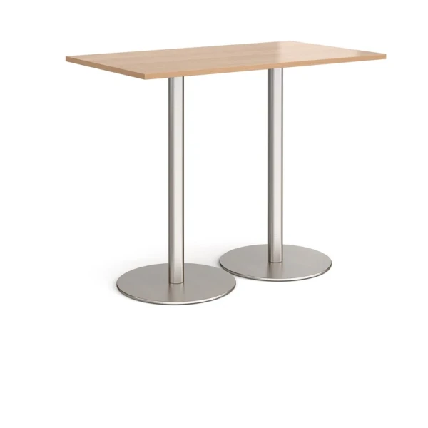 Dams Monza Rectangular Poseur Table - Beech