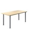 TC One Fraction Plus Rectangular Meeting Table - 1600 x 800mm - Maple (8-10 Week lead time)