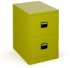 Bisley Contract 2 Drawer Steel Filing Cabinet 711mm - Colour - Green