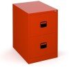 Bisley Contract 2 Drawer Steel Filing Cabinet 711mm - Colour - Red