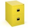 Bisley Contract 2 Drawer Steel Filing Cabinet 711mm - Colour - Yellow