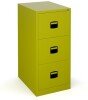 Bisley Contract 3 Drawer Steel Filing Cabinet 1016mm - Colour - Green