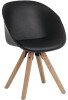 Teknik Pyramid Padded Tub Chair - Pack of 2 - Black