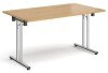 Dams Rectangular Folding Table - 1400 x 800mm