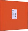 Spaceright Accents FlameShield Unframed Noticeboard - 1500 x 1200mm - Orange