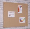 Spaceright FlameShield Unframed Noticeboard - 900 x 600mm - Natural