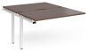Dams Adapt Bench Desk Two Person Extension - 1200 x 1600mm - Walnut
