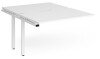 Dams Adapt Bench Desk Two Person Extension - 1200 x 1600mm - White