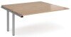 Dams Adapt Bench Desk Two Person Extension - 1600 x 1600mm - Beech