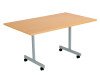 TC One Eighty Rectangular Table - 1400 x 725 x 700 - Beech