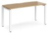 Dams Adapt Bench Desk One Person - 1400 x 600mm - Oak