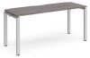 Dams Adapt Bench Desk One Person - 1600 x 600mm - Grey Oak