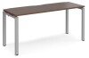 Dams Adapt Bench Desk One Person - 1600 x 600mm - Walnut