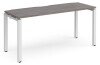 Dams Adapt Bench Desk One Person - 1600 x 600mm - Grey Oak
