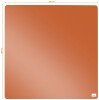 Nobo Mini Magnetic Whiteboard Coloured Tile 360mm x 360mm Orange