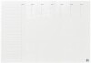 Nobo Glass Weekly Planner Whiteboard 430mm x 560mm