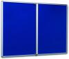 Spaceright Decorative Tamperproof Noticeboards 1800 x 1200mm