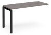 Dams Adapt Bench Desk One Person Extension - 1400 x 600mm - Grey Oak