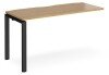 Dams Adapt Bench Desk One Person Extension - 1400 x 600mm - Oak