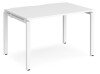 Dams Adapt Bench Desk One Person - 1200 x 800mm - White