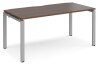 Dams Adapt Bench Desk One Person - 1600 x 800mm - Walnut