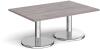 Dams Pisa Rectangular Coffee Table - 1200mm - Grey Oak