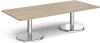 Dams Pisa Rectangular Coffee Table - 1800mm - Barcelona Walnut