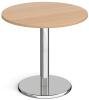 Dams Pisa Circular Dining Table - 800mm - Beech