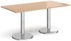 Dams Pisa Rectangular Dining Table - 1600mm - Beech