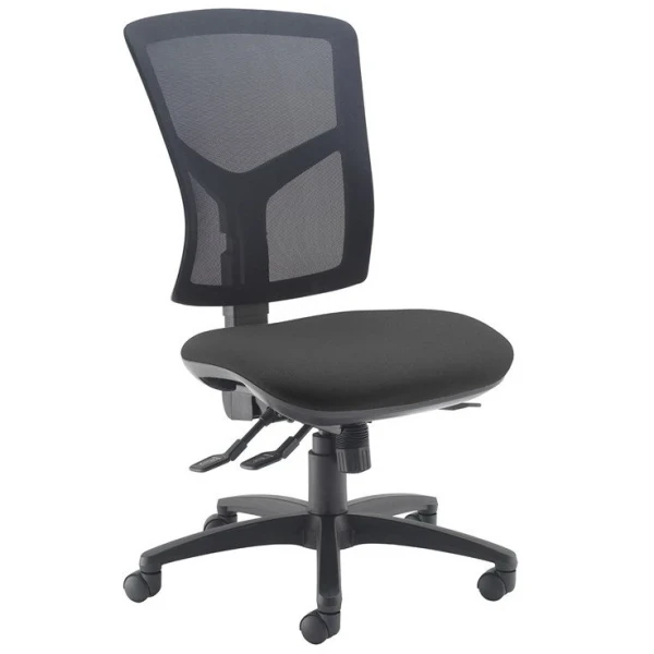 Dams Senza Mesh High Back Operator Chair - Black