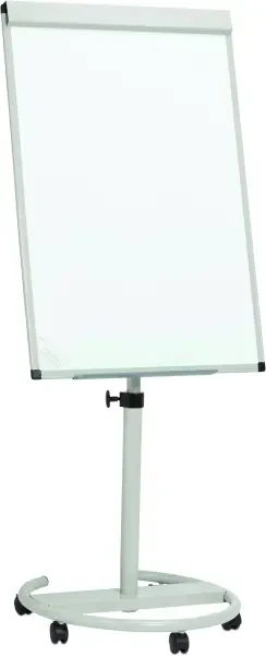 Spaceright Round Base Non-Magnetic Mobile Whiteboard Easel