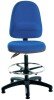 Chilli Mist 2 Draughtsman Operator Chair - Blue