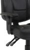 Dynamic Jackson High Back Executive Bonded Leather Chair with Height Adjustable Arms