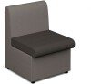 Gentoo Alto Modular Reception Seating - Present Grey / Forecast Grey