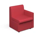 Dams Alto Modular Reception Seating - Left Hand Arm