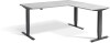 Lavoro Advance Corner Height Adjustable Desk - 1800 x 1600mm - Cascina Pine